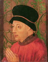 Portrait of King John I of Portugal (oil on canvas) | Obraz na stenu