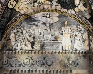 Jaca, Spain. Romanesque art. (photo) | Obraz na stenu