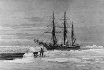 Arctic Exploration: The Eira, Mr Leigh Smith's Yacht, from 'The Illustrated London News', 7th January 1882 (engraving) | Obraz na stenu