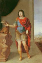 René of Froullay, Count of Tessé dressed as a Roman Warrior (oil on canvas) | Obraz na stenu