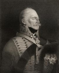 Prince Ernest Augustus, Duke of Cumberland and King of Hanover, engraved by H.R. Cook (fl.1813-47), from 'National Portrait Gallery, volume IV', published, c.1835 (litho) | Obraz na stenu