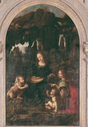 Madonna of the Rocks, c.1478 (oil on panel transferred to canvas) | Obraz na stenu