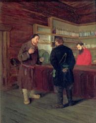 A Tavern, 1889 (oil on canvas) | Obraz na stenu