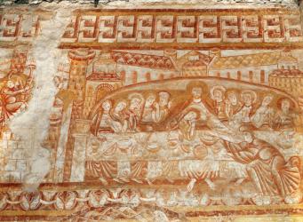 The Last Supper (fresco) | Obraz na stenu