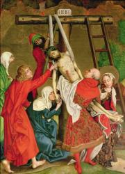 The Deposition, from the Altarpiece of the Dominicans, c.1470-80 (oil on panel) | Obraz na stenu