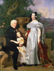 The Kerzman Family, c.1840 | Obraz na stenu