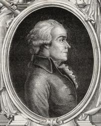 Charles Cochon de Lapparent, from 'Histoire de la Revolution Francaise' by Louis Blanc (1811-82) (engraving) | Obraz na stenu