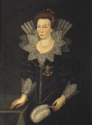 Kristina of Holstein-Gottorp, c.1610 (oil on canvas) | Obraz na stenu