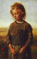 Fisher girl, 1874 (oil on canvas) | Obraz na stenu