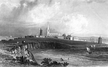 Harwich, Essex, engraved by Henry Adlard, c.1832 (engraving) | Obraz na stenu