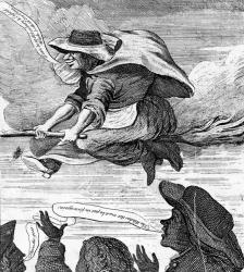 'E. Canning vindicated, or Gypsies Flight to Enfield Wash', 1753 (etching) | Obraz na stenu