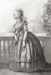 Princess Marie-Louise Thérèse of Savoy-Carignan, aka Madame de Lamballe, 1749  1792. | Obraz na stenu