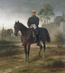Bismarck before Paris, 1873 (oil on canvas) | Obraz na stenu