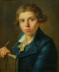 Portrait of Jacques-Louis David (1748-1825) as a Youth (oil on canvas) | Obraz na stenu