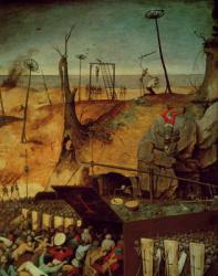 The Triumph of Death, c.1562 (oil on panel) (detail of 457) | Obraz na stenu