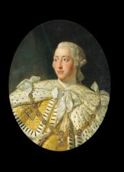 Portrait of King George III (1738-1820) after 1760 (oil on canvas) | Obraz na stenu