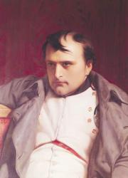 Napoleon (1769-1821) after his Abdication (oil on canvas) (detail of 157912) | Obraz na stenu