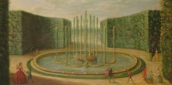 The Basin of Saturn at Versailles, early eighteenth century (oil on canvas) | Obraz na stenu