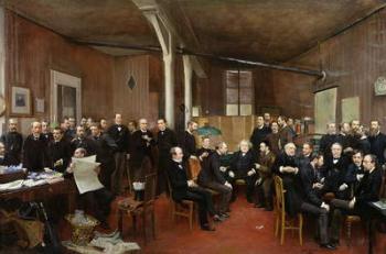 Le Journal des Debats, 1889 (oil on canvas) | Obraz na stenu