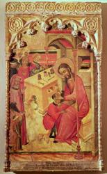 St. Luke Operating on a Man's Head, c.1400-30 (oil on panel) | Obraz na stenu