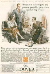 A 1930's advertisement for The Hoover. From The Literary Digest published 1931. | Obraz na stenu