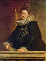 Portrait of Isabel Clara Eugenia of Habsburg (1566 - 1636), Infanta of Spain (oil on canvas) | Obraz na stenu