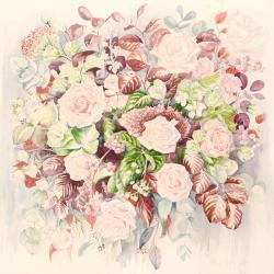 Wedding flowers, 2011, watercolour | Obraz na stenu