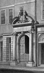 Girdlers' Hall, Basinghall Street, print made by J. Greig, c. 1829-31 (engraving) | Obraz na stenu