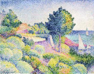 La Route sur la Cote, 1907 (oil on canvas) | Obraz na stenu