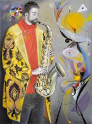 The Joy of Autumn - after the music of Paul Hindemith, 2005 (oil on Belgian linen) | Obraz na stenu