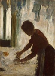 A Woman Ironing, 1873 (oil on canvas) | Obraz na stenu