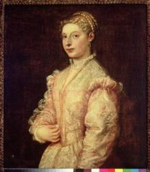 Portrait of Lavinia Vecellio (oil on canvas) | Obraz na stenu