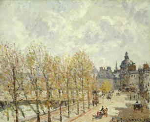 The Malaquais Quay in the Morning, Sunny Weather, 1903 (oil on canvas) | Obraz na stenu