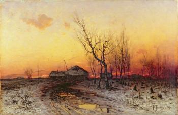 Winter Landscape | Obraz na stenu