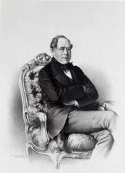 George Villiers, 4th Earl of Clarendon, 1856 (litho) | Obraz na stenu