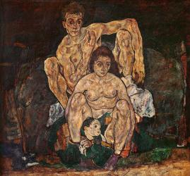 The Family, 1918 | Obraz na stenu