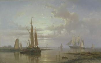 Harbour, 1879 (oil on canvas) | Obraz na stenu