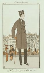 Mise d'un jeune homme, 1912, Journal des Dames et des Modes | Obraz na stenu