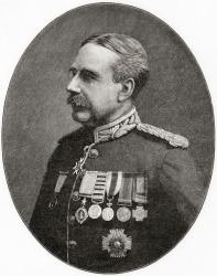 General Sir William Stephen Alexander Lockhart, 1841  1900. | Obraz na stenu