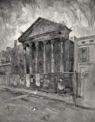 The Old Bank in Toulouse Street, New Orleans, from 'The Century Illustrated Monthly Magazine', May to October, 1883 (litho) | Obraz na stenu