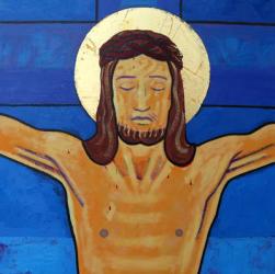Jesus dies on the cross | Obraz na stenu