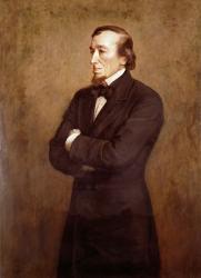 Portrait of Benjamin Disraeli (1804-1881) Earl of Beaconsfield, 1881 (oil on canvas) | Obraz na stenu