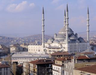 View of the Kocatepe Mosque (photo) | Obraz na stenu