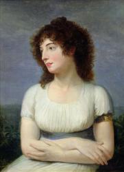 Laure de Guesnon de Bonneuil, Countess Regnaud de Saint-Jean d'Angely (oil on canvas) | Obraz na stenu