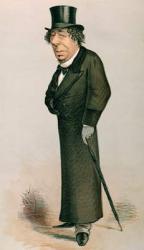 Disraeli, Benjamin (1804-81): cartoon from Vanity Fair, Jan 30, 1869 | Obraz na stenu