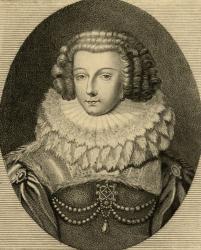 Christine de France (1606-63) (litho) | Obraz na stenu