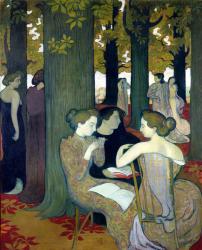 The Muses, 1893 (oil on canvas) | Obraz na stenu
