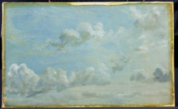 Study of Cumulus Clouds, 1822 (oil on paper laid down on panel) | Obraz na stenu