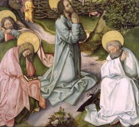 Christ in Gethsemane (oil on panel) | Obraz na stenu