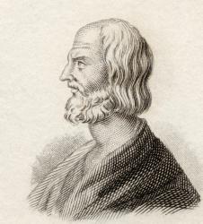 Hesiod, 1825 (engraving) | Obraz na stenu
